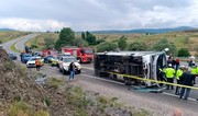 В Турции произошло тяжелое ДТП, два человека погибли