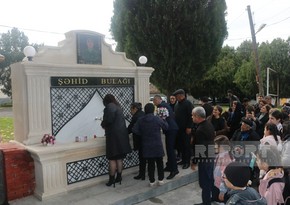 В Гахе открыт родник в память о шехиде Отечественной войны