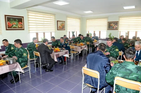 Azərbaycanın ən yüksək zirvəsində yeni sərhəd zastavasının açılışı olub - FOTO