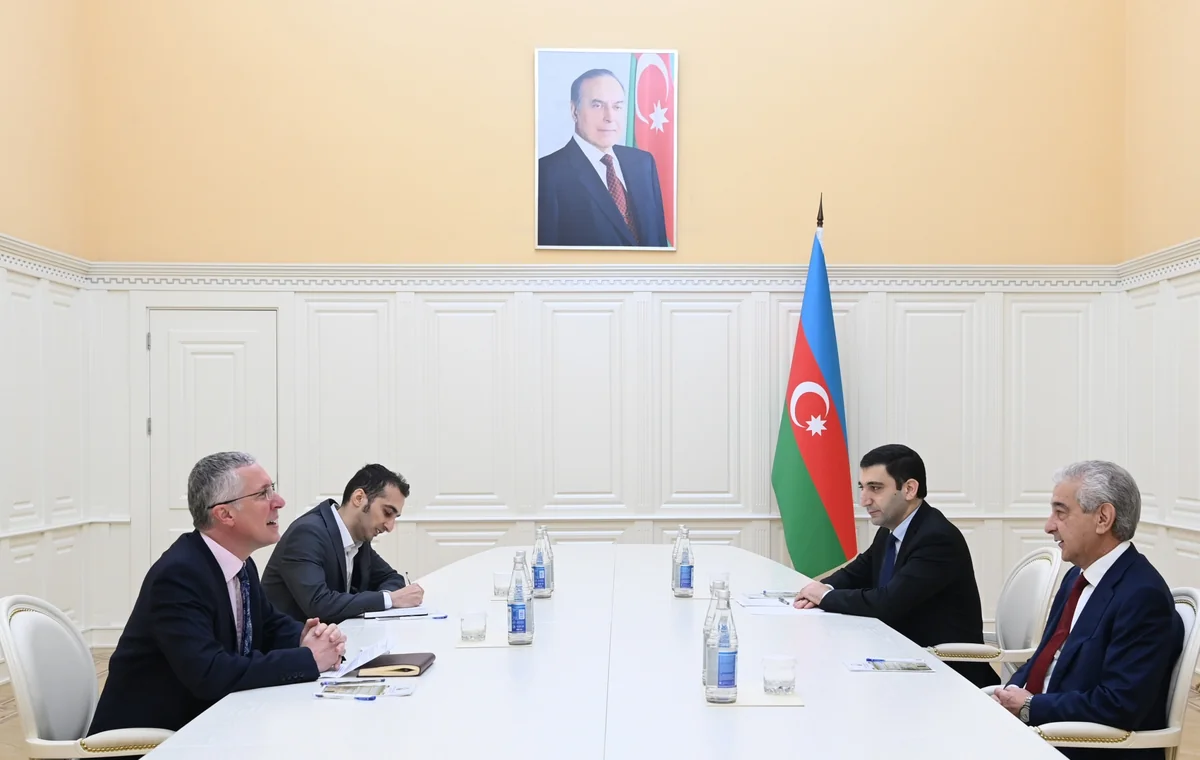 Azerbaijani Deputy PM meets with UK Ambassador