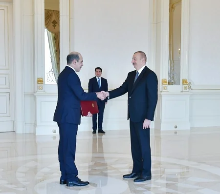 President Ilham Aliyev received credentials of incoming Qatari and Jordanian ambassadors