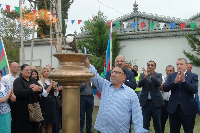 Azərbaycanda daha bir kəndə təbii qaz verilib