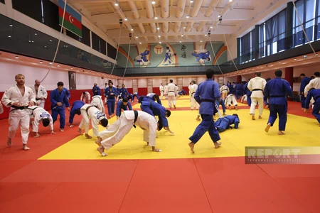 Avropa çempionatına qatılacaq Azərbaycanın cüdo millisinin açıq məşqi keçirilib