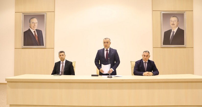 Səhiyyə naziri institutun yeni rektorunu kollektivə təqdim edib
