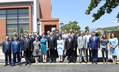 President Ilham Aliyev inaugurates ABAD Center in Balakan