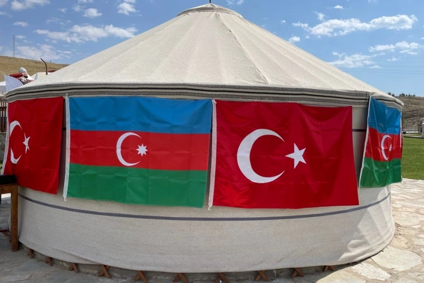 Türkiyədə Azərbaycan mədəniyyət çadırının açılışı olub