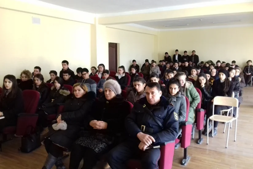 Zaqatala rayonu Aşağı Tala 3 saylı tam orta məktəbində “Milli kimlik və dəyərlərimiz” adlı tədbir keçirilib
