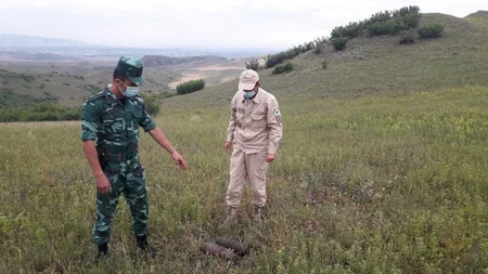 Ağstafada iki top mərmisi tapıldı