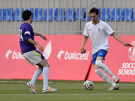 ​AFFA və BEGOC əməkdaşları arasında futbol matçı keçirilib