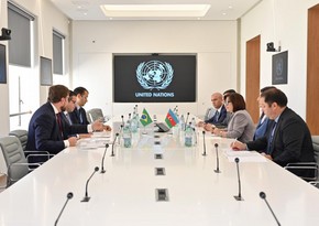 Speaker of Azerbaijan’s Milli Majlis meets President of Brazil’s Chamber of Deputies