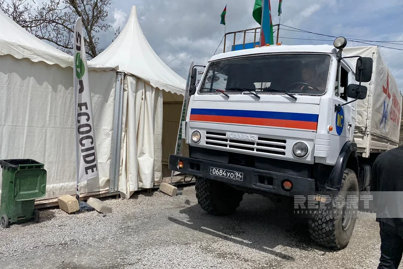 По дороге Ханкенди-Лачын беспрепятственно проехали 66 автомобилей миротворцев