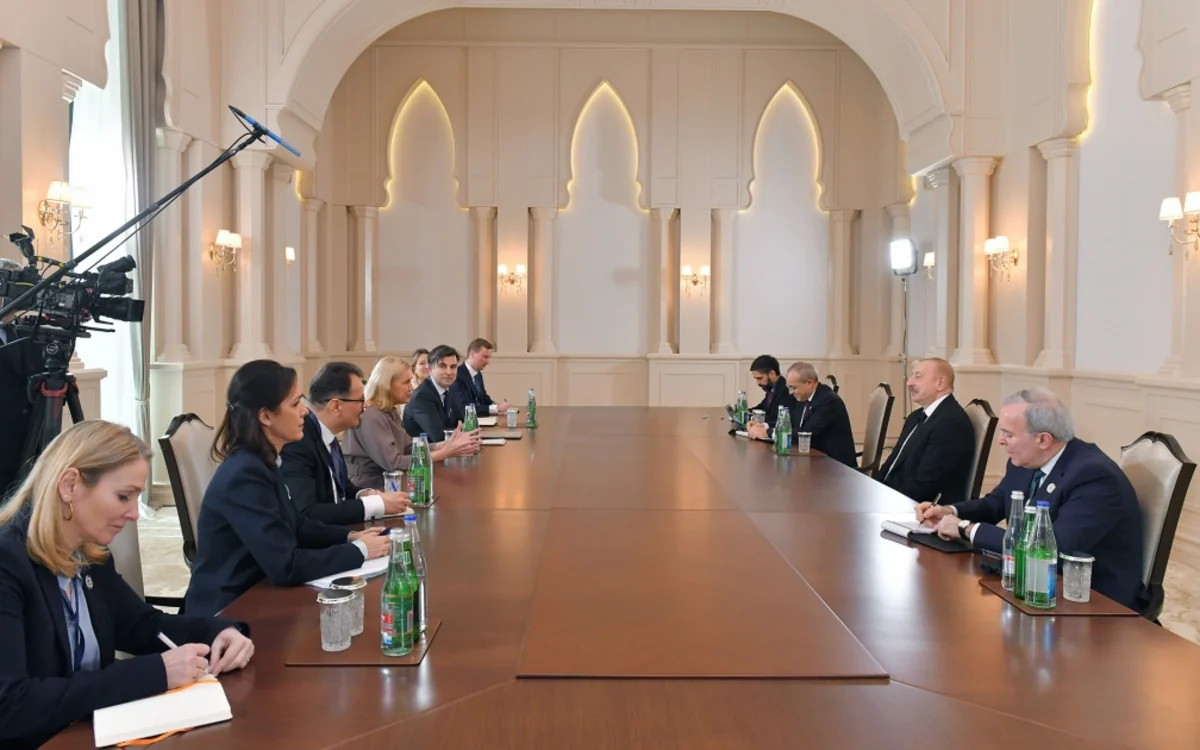 President Ilham Aliyev receives EU Commissioner for Energy