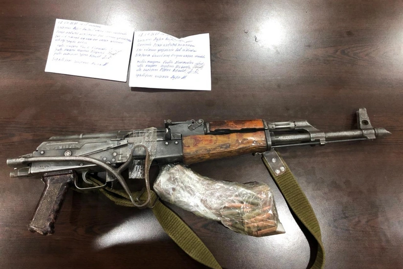 Xaçmazda Bakı sakinindən narkotik vasitə, silah və sursat aşkarlanıb