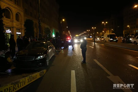 Heydər Əliyev prospektində yüksək sürət qəzaya səbəb olub - FOTO - VİDEO - YENİLƏNİB