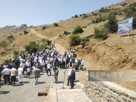 Lerikdə Büzeyir mağaralarında geniş infrastruktur işləri həyata keçirilir