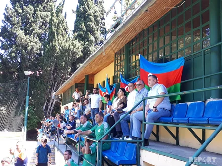 Qarabağ qaziləri Gürcüstanda keçirilən futbol yarışına qələbə ilə start veriblər - FOTO