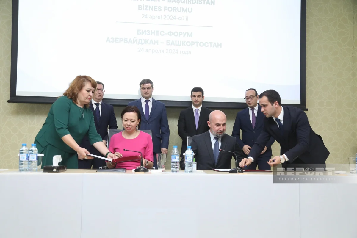 Azərbaycanla Başqırdıstan arasında 2 sənəd imzalanıb