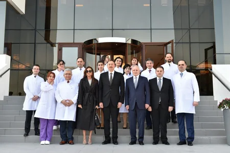 Azərbaycan Prezidenti Bakıda “Ürək Mərkəzi”nin açılışında iştirak edib - YENİLƏNİB
