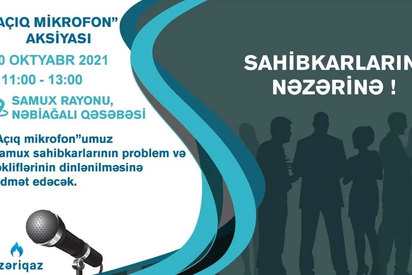 Azəriqaz Samux sahibkarlarının problemini dinləyəcək