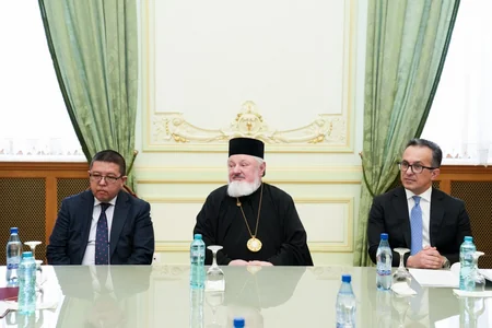 Ramin Məmmədov Rumıniya Pravoslav Patriarxal Kilsəsini ziyarət edib