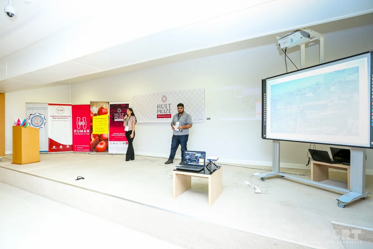 Global Hult Prize in Azerbaijan for the first time ever road to one million - PHOTO