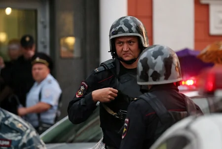 Захватчик-армянин банка в центре Москвы сдался полиции