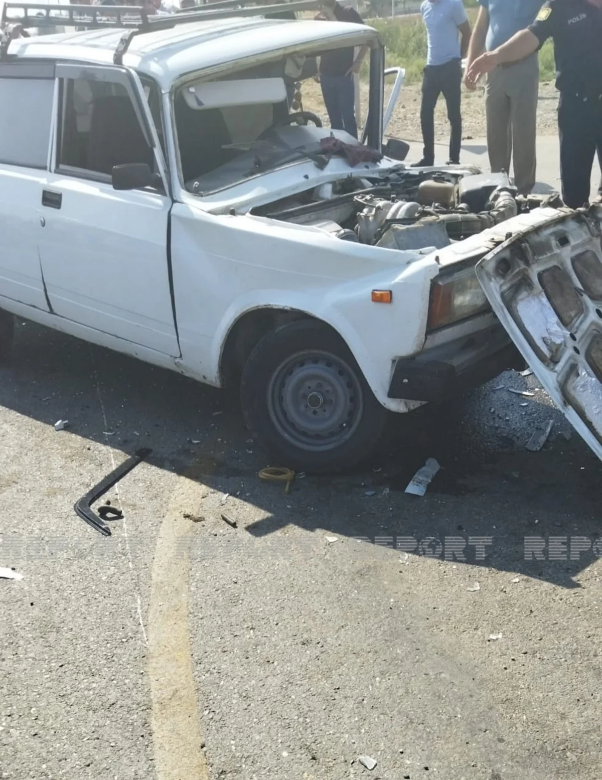 Biləsuvarda avtomobillər toqquşub, xəsarət alan var