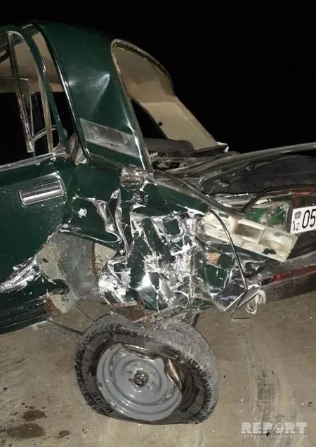 Ağstafada yol qəzası baş verib, 5 nəfər xəsarət alıb - FOTO