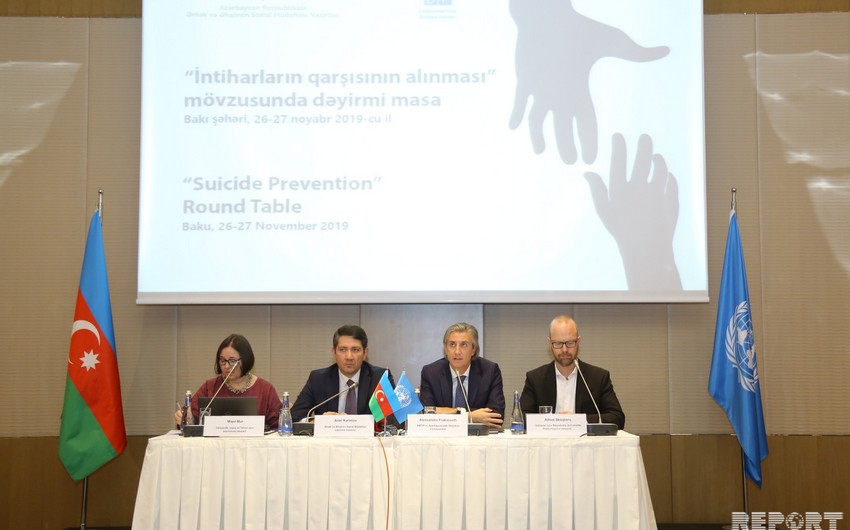 İntiharların qarşısının alınması ilə bağlı Azərbaycanda Milli Fəaliyyət Planı hazırlanacaq
