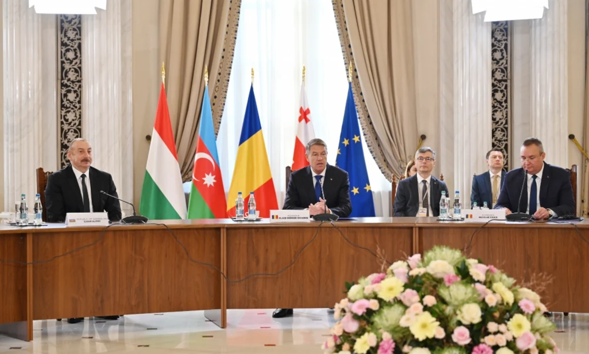 Bucharest holding plenary meeting on signing of Agreement on strategic partnership on green energy 