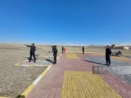 Naxçıvanda Daxili İşlər Nazirliyinin gənc əməkdaşları ilə təlim keçirilib
