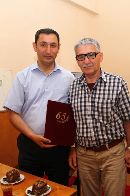 Qrim rəssamı Elbrus Vahidovun 65 illik yubileyi qeyd edilib