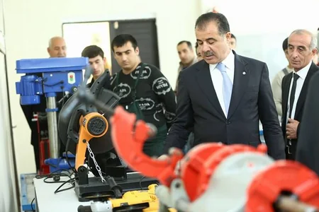 Gəncədə 2 saylı peşə liseyinin əsaslı təmirdən sonra açılışı olub