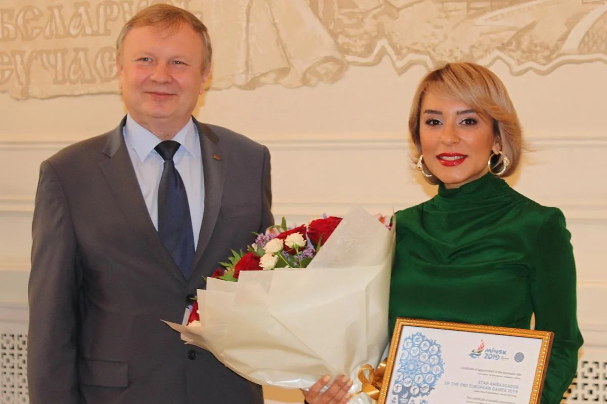 Тунзаля Агаева стала звездным послом II Европейских игр