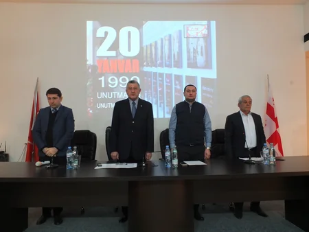 Bolnisidə 20 Yanvar şəhidlərinin xatirəsi yad edilib