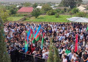 Шехид Нихат Гасымов похоронен в Шеки