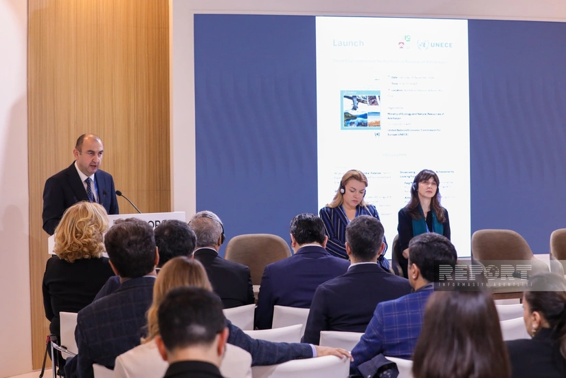 Azerbaijan presents third Environmental Performance Review at COP29