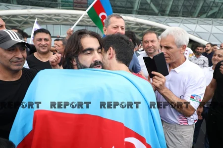 Tokio-2020: Azərbaycan karateçiləri Bakıya qayıdıb