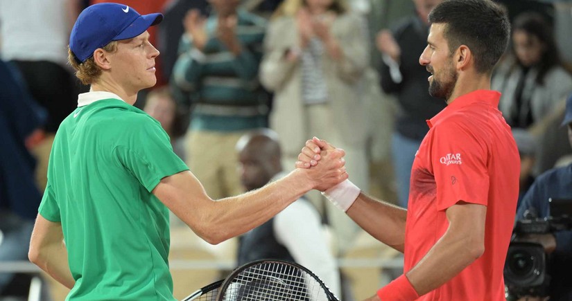 Yannik Sinner son 15 ildə ardıcıl dörd dəfə Cokoviçə qalib gələn ilk tennisçi olub
