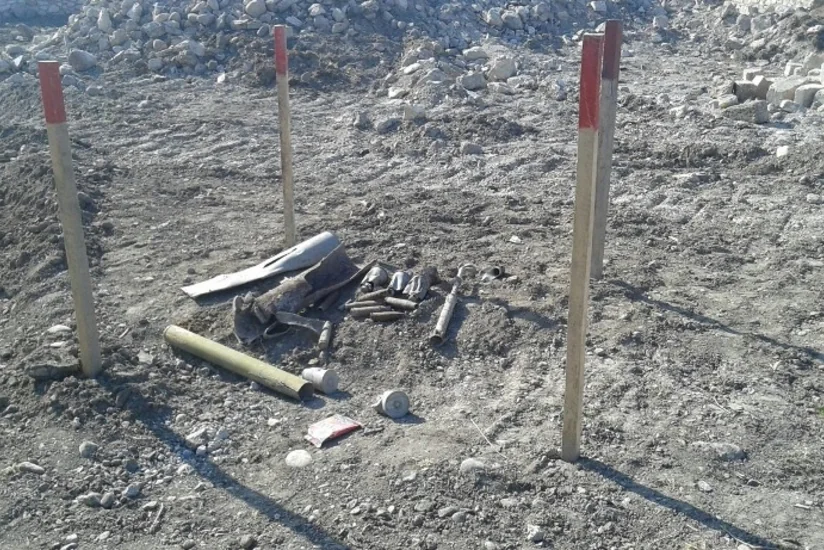 Cocuq Mərcanlıda 421 ədəd qəlpə aşkar edilib