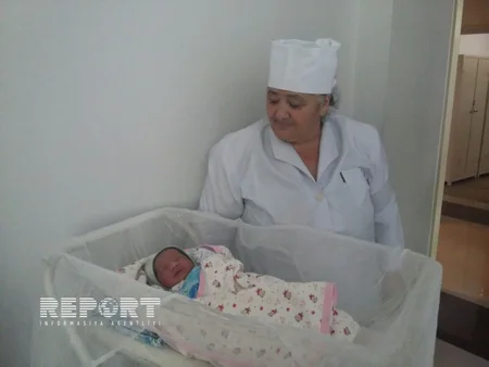 ​Bərdədə bir ailənin 13-cü övladı dünyaya göz açıb - FOTO