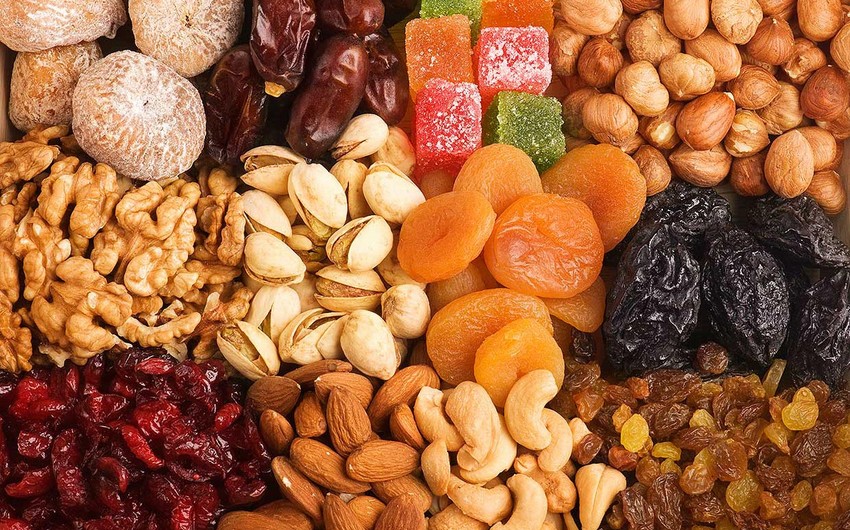 Azərbaycanın Türkiyədən quru meyvə idxalına çəkdiyi xərci 26 % azalıb