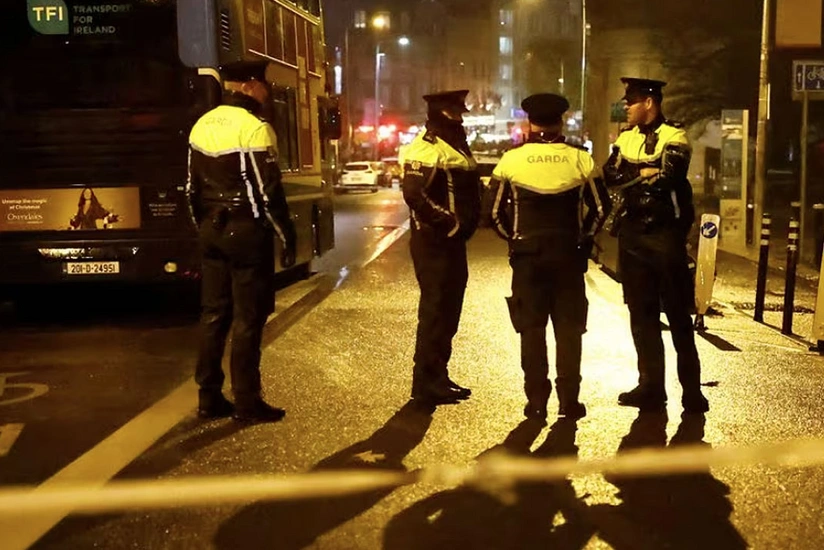 Man arrested after three people injured in suspected knife attack in Dublin