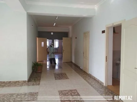 Bərdədə koronavirusa qarşı dezinfeksiya işləri görülür - FOTO