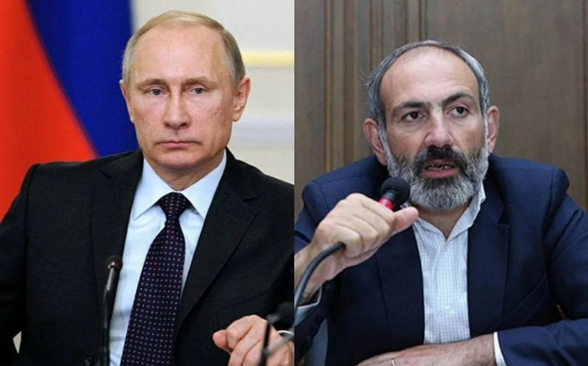 Putin, Pashinyan discuss demarcation of Azerbaijani-Armenian border