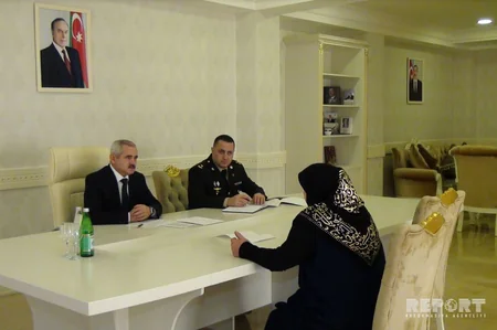 Arzu Rəhimov Cəlilabadda vətəndaşları qəbul edib - FOTO