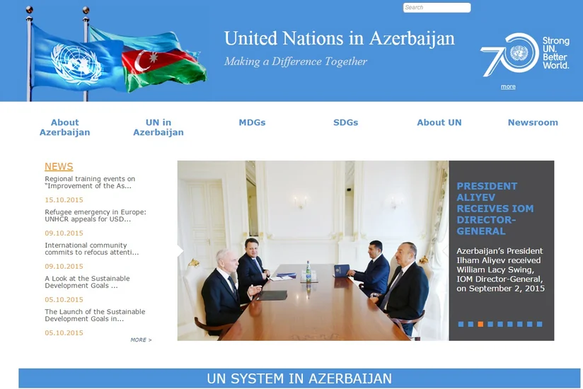 BMT-nin Azərbaycan nümayəndəliyinin veb-səhifəsi təqdim olunub