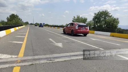 Azərbaycanda 35 kilometrlik yolda 21 körpü inşa edilib