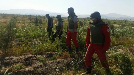 Xızıda hərbi hissənin ətrafında 183 ədəd partlamamış hərbi sursat aşkarlanıb