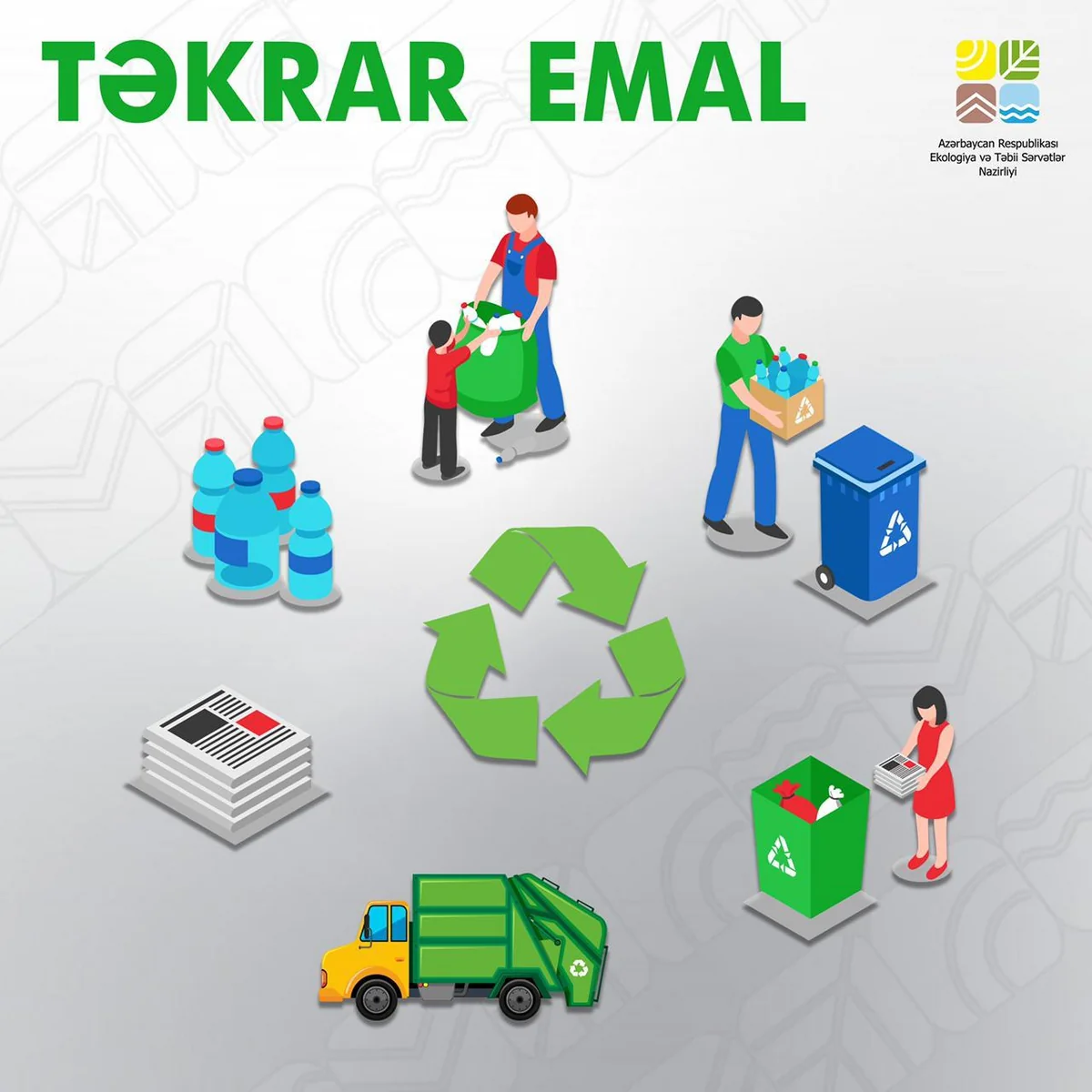 Tullantıların təkrar emalı müəssisələrinə dövlət dəstəyi göstərilməsi mexanizmi hazırlanır
